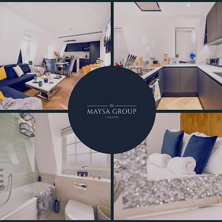 Stunning 1-Bedroom Penthouse In Marble Arch 72 Londres Exterior foto